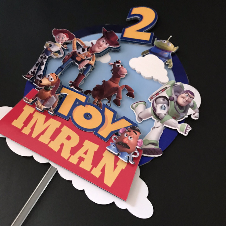 Toppers TOY STORY 3D personnalisé