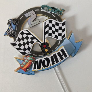 Toppers FORMULE 1 3D personnalisé