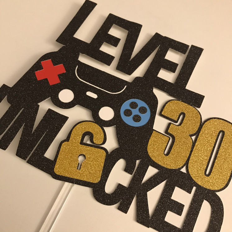 Toppers GAMER 3D personnalisé