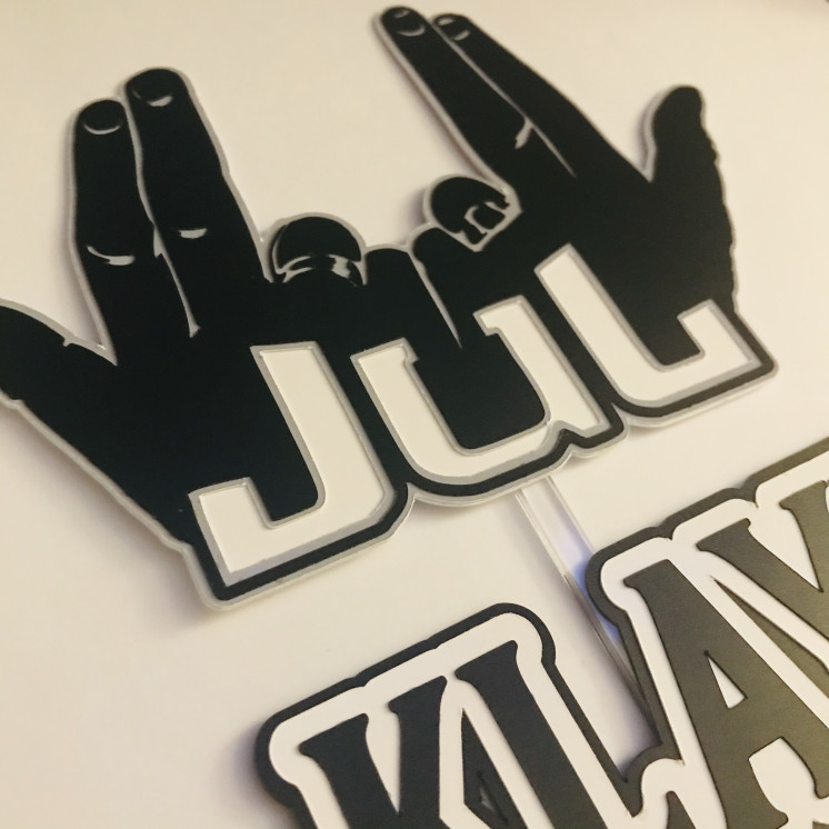 Toppers JUL 3D personnalisé