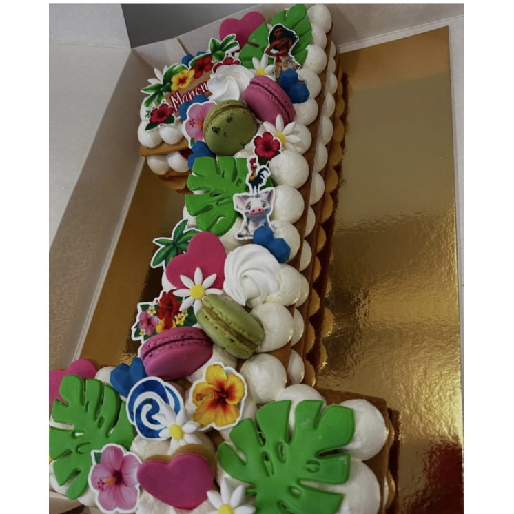 Impression alimentaire pour NUMBER CAKE personnalisés