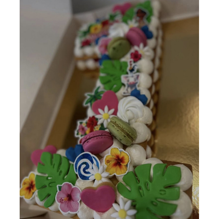 Impression alimentaire pour NUMBER CAKE personnalisés