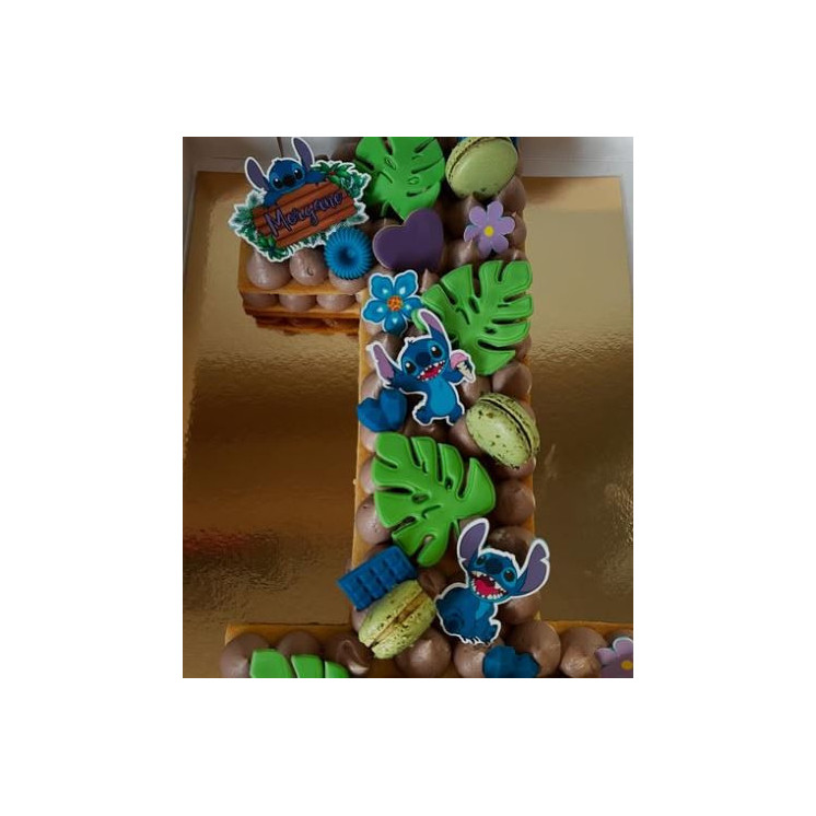 Impression alimentaire pour NUMBER CAKE personnalisés