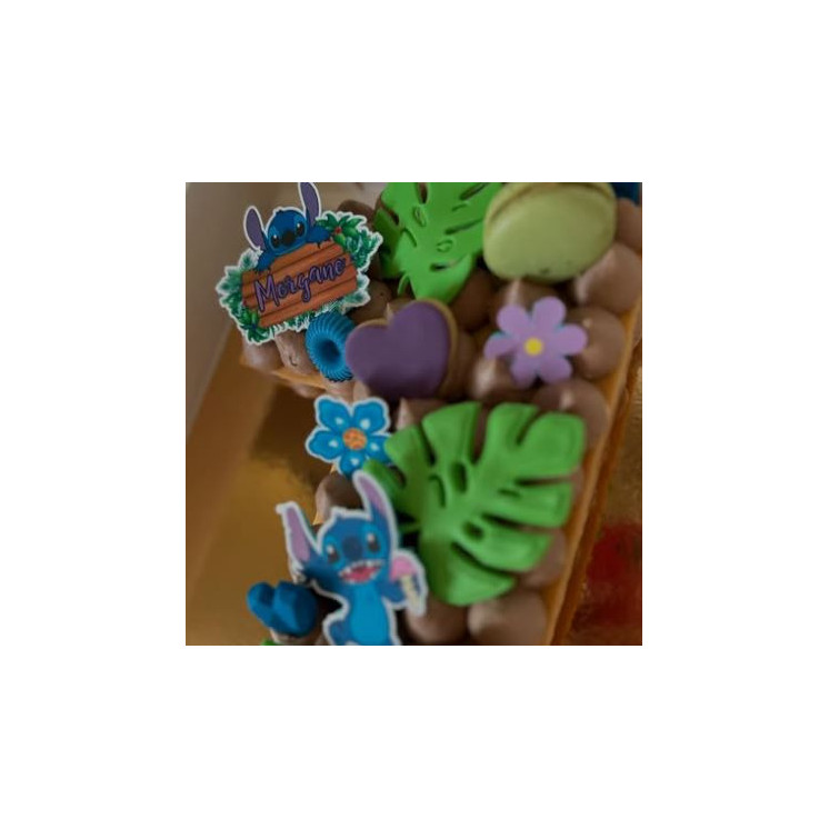 Impression alimentaire pour NUMBER CAKE personnalisés