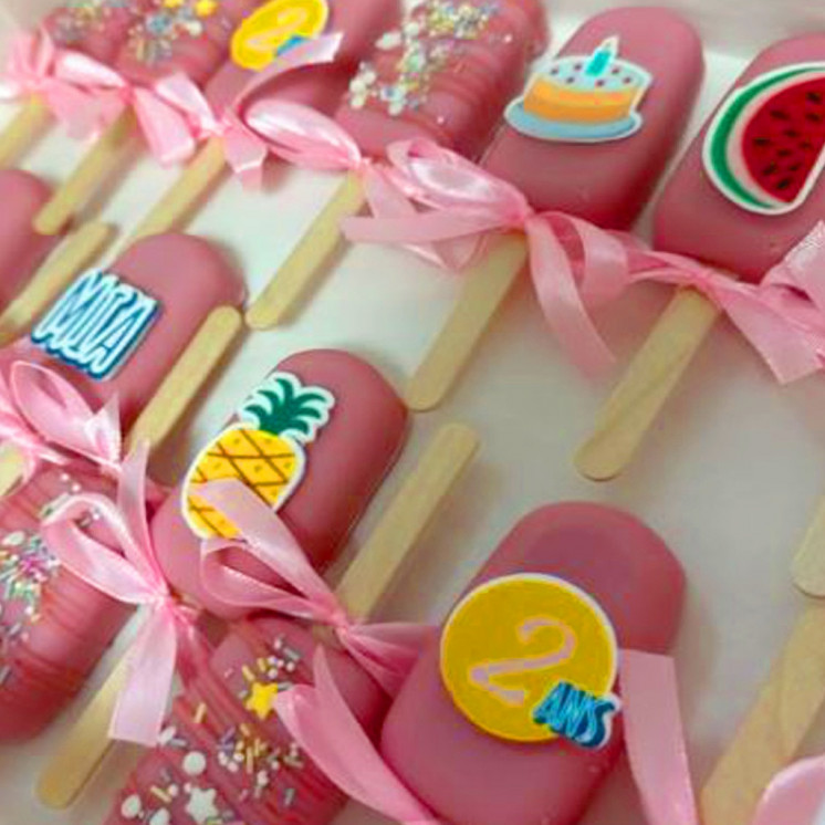 Impression alimentaire pour Magnum Cake  personnalisés