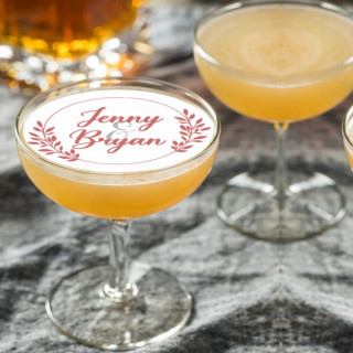Disques cocktails personnalisés