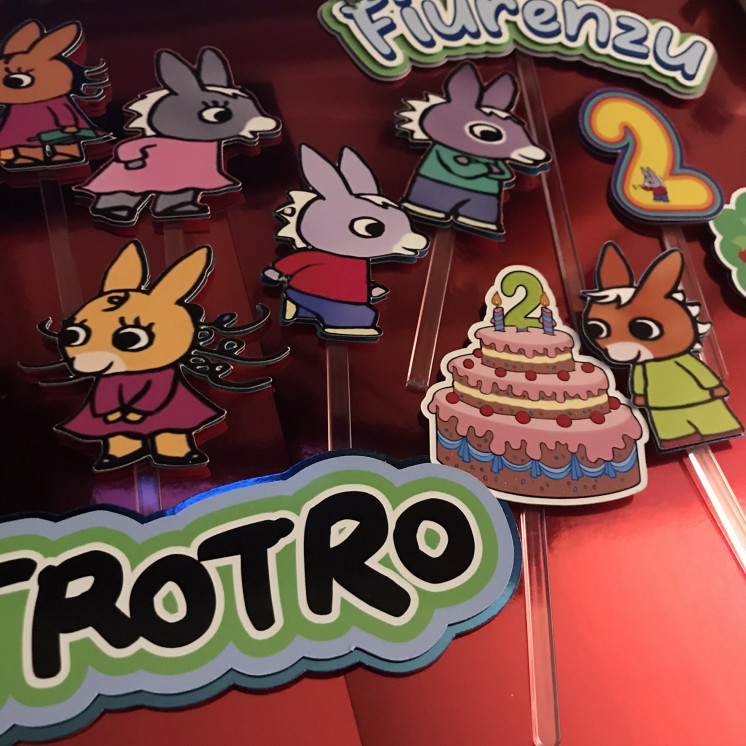Kit Toppers TROTRO Personnalisé