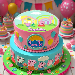 Disque sucre PEPPA PIG Personnalisé